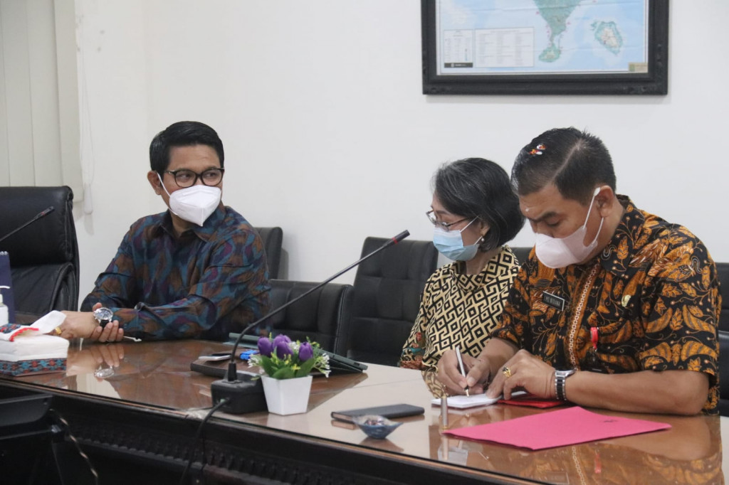 Sekda Adi Arnawa Ikuti Koordinasi Bersama BPKP Prov Bali